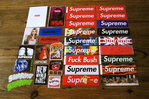 all supreme stickers